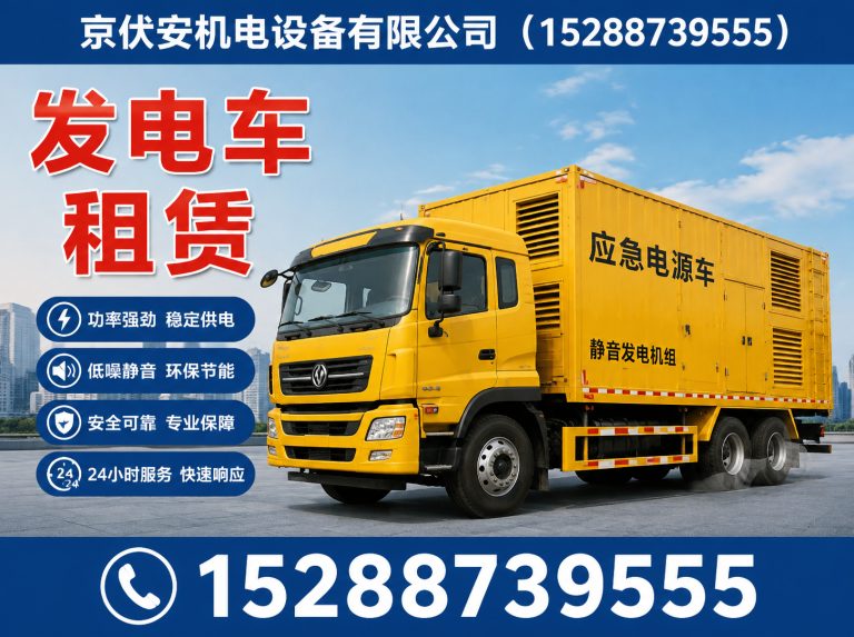 杭州发电机出租展示图
